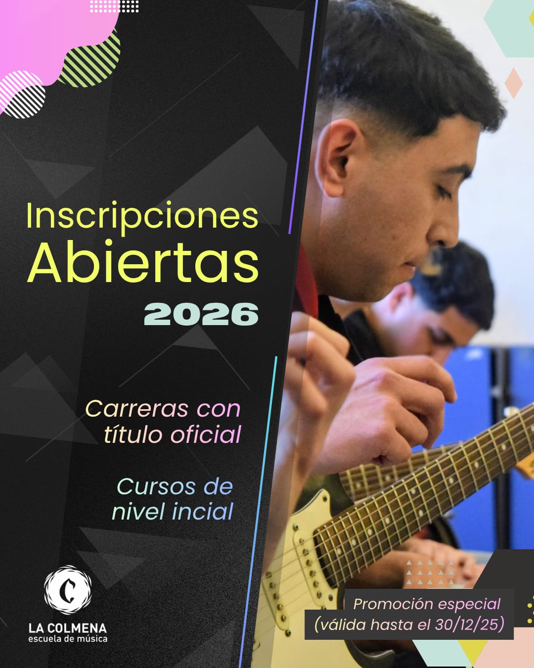 Inscripciones abiertas 2026